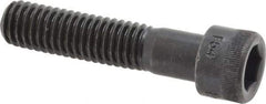 Made in USA - 7/16-14 UNC Hex Socket Drive, Socket Cap Screw - Alloy Steel, Black Oxide Finish, Partially Threaded, 2" Length Under Head - Apex Tool & Supply
