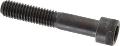 Made in USA - 7/16-14 UNC Hex Socket Drive, Socket Cap Screw - Alloy Steel, Black Oxide Finish, Partially Threaded, 2-1/2" Length Under Head - Apex Tool & Supply