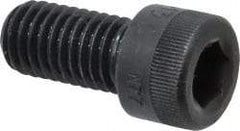Made in USA - 1/2-13 UNC Hex Socket Drive, Socket Cap Screw - Alloy Steel, Black Oxide Finish, Fully Threaded, 1" Length Under Head - Apex Tool & Supply