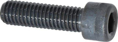 Made in USA - 1/2-13 UNC Hex Socket Drive, Socket Cap Screw - Alloy Steel, Black Oxide Finish, Fully Threaded, 1-3/4" Length Under Head - Apex Tool & Supply