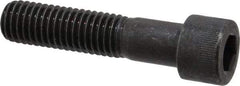 Made in USA - 1/2-13 UNC Hex Socket Drive, Socket Cap Screw - Alloy Steel, Black Oxide Finish, Partially Threaded, 2-1/4" Length Under Head - Apex Tool & Supply