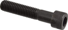 Made in USA - 1/2-13 UNC Hex Socket Drive, Socket Cap Screw - Alloy Steel, Black Oxide Finish, Partially Threaded, 2-1/2" Length Under Head - Apex Tool & Supply