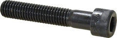 Made in USA - 1/2-13 UNC Hex Socket Drive, Socket Cap Screw - Alloy Steel, Black Oxide Finish, Partially Threaded, 2-3/4" Length Under Head - Apex Tool & Supply