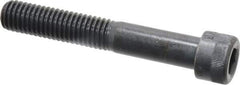 Made in USA - 1/2-13 UNC Hex Socket Drive, Socket Cap Screw - Alloy Steel, Black Oxide Finish, Partially Threaded, 3-1/4" Length Under Head - Apex Tool & Supply