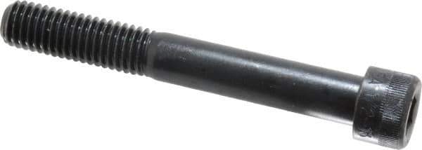 Made in USA - 1/2-13 UNC Hex Socket Drive, Socket Cap Screw - Alloy Steel, Black Oxide Finish, Partially Threaded, 3-3/4" Length Under Head - Apex Tool & Supply