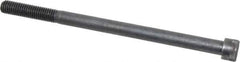Made in USA - 1/2-13 UNC Hex Socket Drive, Socket Cap Screw - Alloy Steel, Black Oxide Finish, Partially Threaded, 8" Length Under Head - Apex Tool & Supply