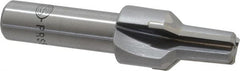 Scientific Cutting Tools - 0.45" Diam, 0.409" Small End Diam, 1/2" Straight Shank, 1.405" Flute, Taper Pipe Reamer - Apex Tool & Supply