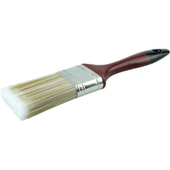 2″ Varnish Brush, Poly/Nylon Fill, 2-3/4″ Trim Length, Red Foam Handle - Apex Tool & Supply
