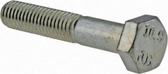 Value Collection - M6x1.00mm Metric Coarse, 35mm Length Under Head Hex Head Cap Screw - Partially Threaded, Grade 10.9 Alloy Steel, Zinc-Plated Finish, 10mm Hex - Apex Tool & Supply