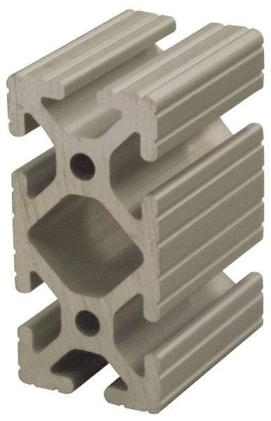 80/20 Inc. - 97 Inches Long x 3 Inches Wide x 1.5 Inches High, T Slotted Aluminum Extrusion - 2.0798 Square Inches, Clear Anodized Finish - Apex Tool & Supply