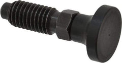 Gibraltar - 1/2-13, 1" Thread Length, 0.31" Max Plunger Diam, 0.5 Lb Init to 1.75 Lb Final End Force, Knob Handle Plunger - Delrin Knob, 1-1/4" Body Length, 1" Length Under Head/Shoulder, 1/4" Plunger Projection - Apex Tool & Supply