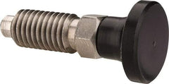 Gibraltar - M10x1.5, 20mm Thread Length, 0.236" Max Plunger Diam, 0.22 Lb Init to 2.02 Lb Final End Force, Knob Handle Plunger - Delrin Knob, 0.98" Body Length, 0.79" Length Under Head/Shoulder, 0.196" Plunger Projection - Apex Tool & Supply