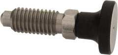 Gibraltar - 1/2-13, 1" Thread Length, 0.31" Max Plunger Diam, 0.5 Lb Init to 1.75 Lb Final End Force, Knob Handle Plunger - Delrin Knob, 1-1/4" Body Length, 1" Length Under Head/Shoulder, 1/4" Plunger Projection - Apex Tool & Supply