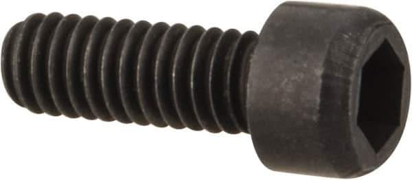 Value Collection - #2-64 UNF Hex Socket Drive, Socket Cap Screw - Alloy Steel, Black Oxide Finish, Fully Threaded, 1/4" Length Under Head - Apex Tool & Supply