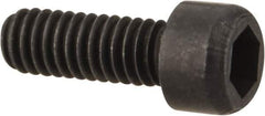 Value Collection - #2-64 UNF Hex Socket Drive, Socket Cap Screw - Alloy Steel, Black Oxide Finish, Fully Threaded, 1/4" Length Under Head - Apex Tool & Supply