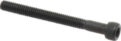 Value Collection - #3-56 UNF Hex Socket Drive, Socket Cap Screw - Alloy Steel, Black Oxide Finish, Partially Threaded, 1" Length Under Head - Apex Tool & Supply