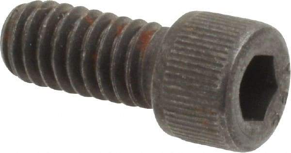 Value Collection - #12-24 UNC Hex Socket Drive, Socket Cap Screw - Alloy Steel, Black Oxide Finish, Fully Threaded, 1/2" Length Under Head - Apex Tool & Supply