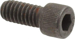 Value Collection - #12-24 UNC Hex Socket Drive, Socket Cap Screw - Alloy Steel, Black Oxide Finish, Fully Threaded, 1/2" Length Under Head - Apex Tool & Supply