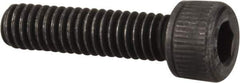 Value Collection - #5-44 UNF Hex Socket Drive, Socket Cap Screw - Alloy Steel, Black Oxide Finish, Fully Threaded, 1/2" Length Under Head - Apex Tool & Supply