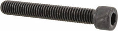 Value Collection - #12-28 UNF Hex Socket Drive, Socket Cap Screw - Alloy Steel, Black Oxide Finish, Partially Threaded, 1-1/2" Length Under Head - Apex Tool & Supply