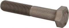 Value Collection - 5/16-24 UNF, 1-3/4" Length Under Head Hex Head Cap Screw - Partially Threaded, Grade 18-8 Stainless Steel, Uncoated, 1/2" Hex - Apex Tool & Supply