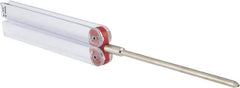 DMT - 9-1/2" OAL Fine Round Chainsaw File Diamond File - 5/32" Wide x 5/32" Thick, 3-3/4 LOC, Red, 600 Grit - Apex Tool & Supply