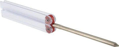 DMT - 9-1/2" OAL Fine Round Chainsaw File Diamond File - 7/32" Wide x 7/32" Thick, 3-3/4 LOC, Red, 600 Grit - Apex Tool & Supply