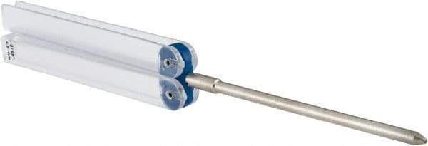 DMT - 9-1/2" OAL Coarse Round Chainsaw File Diamond File - 3/16" Wide x 3/16" Thick, 3-3/4 LOC, Blue, 325 Grit - Apex Tool & Supply