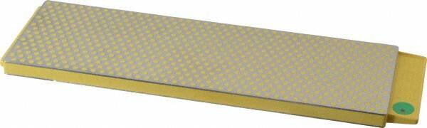 DMT - 8" Long x 2-5/8" Wide Diam ond Sharpening Stone - Rectangle, 1200/600 Grit, Ultra Fine, Super Fine Grade - Apex Tool & Supply