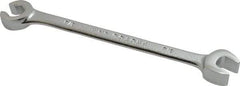 Proto - 3/8", Satin Finish, Combination Flare Nut Wrench - 6 Points, 5-11/16" OAL, Steel, Double End Head - Apex Tool & Supply