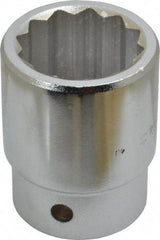 Blackhawk by Proto - 1-1/4", 3/4" Drive, Standard Hand Socket - 12 Points, 2-5/16" OAL - Apex Tool & Supply