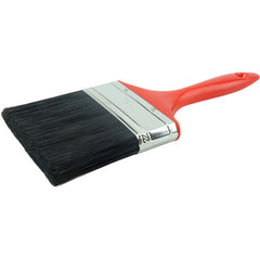 Vortec Pro 4″ Disposable Chip and Oil Brush, Black Synthetic, 2-3/4″ Trim Length, Plastic Handle - Apex Tool & Supply