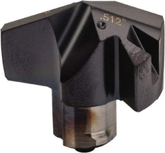 Iscar - Series ICP, 13mm Diam Grade IC908 140° Replaceable Drill Tip - Carbide, TiAlN Finish, 13 Seat Size - Apex Tool & Supply