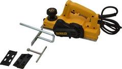 DeWALT - 120 and 240 Volt, 5.5 Amp, 17,000 RPM, Handheld Planer Kit - 1/16 Inch Depth of Cut, 3-1/4 Inch Wide - Apex Tool & Supply