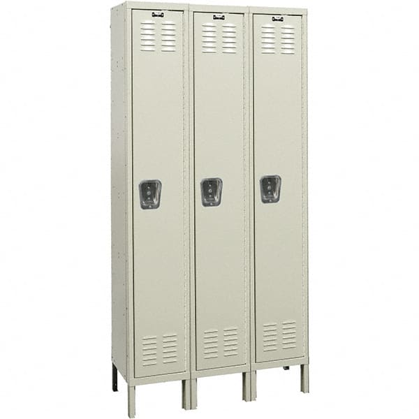 Hallowell - 3 Door, 1 Tier, Premium Wardrobe Lockers - Apex Tool & Supply
