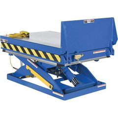 Vestil - 2,000 Lb Capacity Hydraulic Scissor Lift - 11" to 47" Lift Height, 48" Platform Length x 36" Platform Width - Apex Tool & Supply