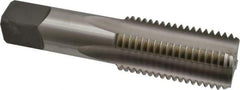 Cleveland - 1-1/2 - 6 UNC 3B 4 Flute Bright Finish High Speed Steel Straight Flute Standard Hand Tap - Bottoming, Right Hand Thread, 6-3/8" OAL, 76.2mm Thread Length, H4 Limit, Oversize - Apex Tool & Supply