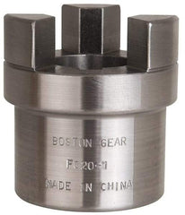 Boston Gear - 1" Max Bore Diam, FC20 Coupling Size, Flexible Half Coupling - 2" OD, 3.69" OAL, Steel - Apex Tool & Supply