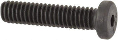 Value Collection - #8-32 UNC Hex Socket Drive, Low Socket Cap Screw - Alloy Steel, Black Oxide Finish, Fully Threaded, 3/4" Length Under Head - Apex Tool & Supply