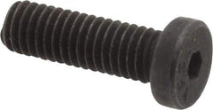 Value Collection - #10-32 UNF Hex Socket Drive, Low Socket Cap Screw - Alloy Steel, Black Oxide Finish, Fully Threaded, 5/8" Length Under Head - Apex Tool & Supply