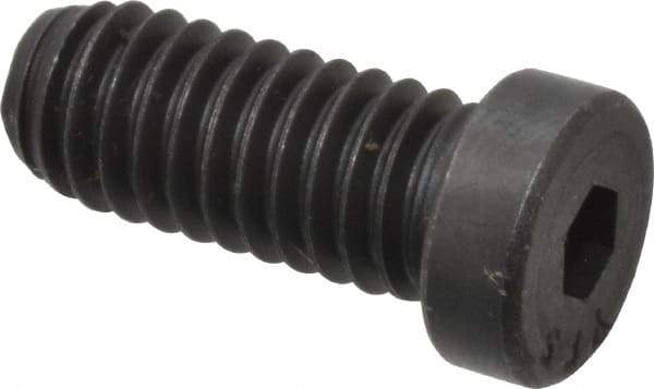 Value Collection - 5/16-18 UNC Hex Socket Drive, Low Socket Cap Screw - Alloy Steel, Black Oxide Finish, Fully Threaded, 3/4" Length Under Head - Apex Tool & Supply