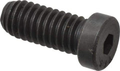 Value Collection - 5/16-18 UNC Hex Socket Drive, Low Socket Cap Screw - Alloy Steel, Black Oxide Finish, Fully Threaded, 3/4" Length Under Head - Apex Tool & Supply