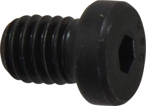 Value Collection - 3/8-16 UNC Hex Socket Drive, Low Socket Cap Screw - Alloy Steel, Black Oxide Finish, Fully Threaded, 1/2" Length Under Head - Apex Tool & Supply