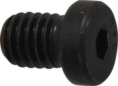 Value Collection - 3/8-16 UNC Hex Socket Drive, Low Socket Cap Screw - Alloy Steel, Black Oxide Finish, Fully Threaded, 1/2" Length Under Head - Apex Tool & Supply