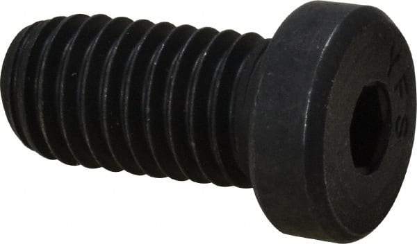 Value Collection - 1/2-13 UNC Hex Socket Drive, Low Socket Cap Screw - Alloy Steel, Black Oxide Finish, Fully Threaded, 1" Length Under Head - Apex Tool & Supply