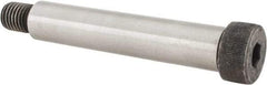 Value Collection - 1" Shoulder Diam x 5" Shoulder Length, 3/4-10 UNC, Hex Socket Shoulder Screw - 4140 Alloy Steel, Uncoated, 5/8" Head Height x 1-5/16" Head Diam - Apex Tool & Supply