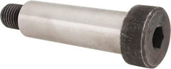 Value Collection - 1-1/4" Shoulder Diam x 4" Shoulder Length, 7/8-9 UNC, Hex Socket Shoulder Screw - 4140 Alloy Steel, Uncoated, 3/4" Head Height x 1-3/4" Head Diam - Apex Tool & Supply