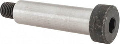 Value Collection - 1-1/4" Shoulder Diam x 4-1/2" Shoulder Length, 7/8-9 UNC, Hex Socket Shoulder Screw - 4140 Alloy Steel, Uncoated, 3/4" Head Height x 1-3/4" Head Diam - Apex Tool & Supply