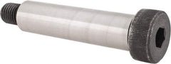 Value Collection - 1-1/4" Shoulder Diam x 5" Shoulder Length, 7/8-9 UNC, Hex Socket Shoulder Screw - 4140 Alloy Steel, Uncoated, 3/4" Head Height x 1-3/4" Head Diam - Apex Tool & Supply