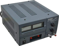 Extech - 0 to 3 Amp, 0 to 30 VDC, 115/220 VAC Output, Power Supply - 9-1/2 Inch Wide x 6 Inch Deep x 5.6 Inch High, 3 Digit, LCD Display - Apex Tool & Supply